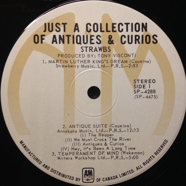 Strawbs : Just A Collection Of Antiques And Curios (Live At The Queen Elizabeth Hall) (LP, Album, RE, Gat)
