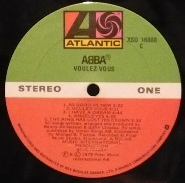ABBA : Voulez-Vous (LP, Album, Don)