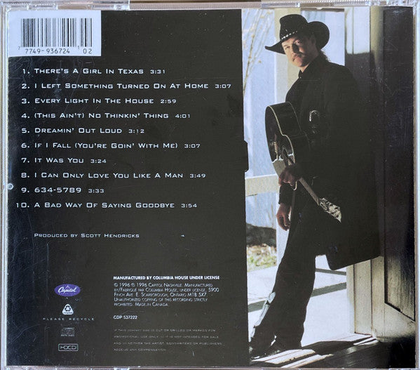 Trace Adkins : Dreamin' Out Loud (HDCD, Album, Club)