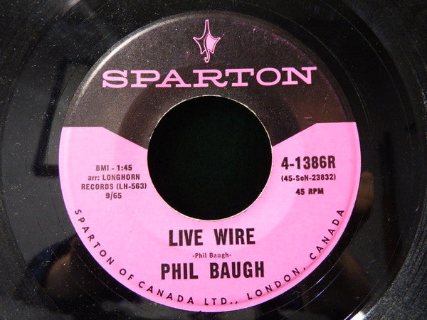 Phil Baugh : One Man Band / Live Wire (7", Single)