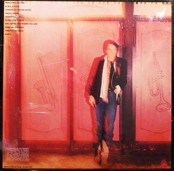 Joe Ely : Down On The Drag (LP, Album, Gat)