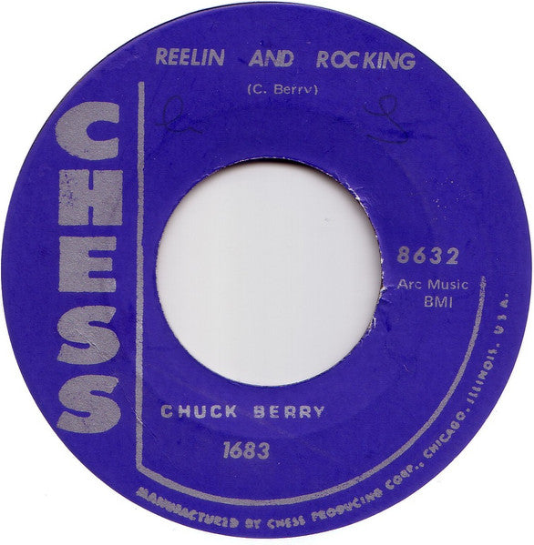 Chuck Berry : Sweet Little Sixteen / Reelin And Rocking (7", Single)