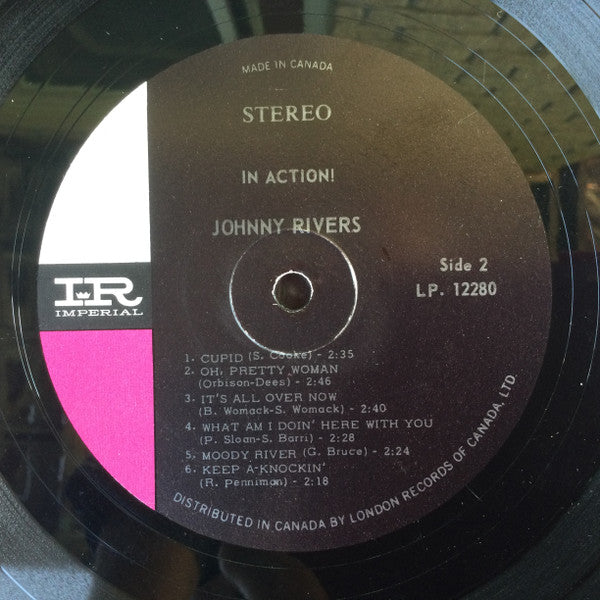 Johnny Rivers : In Action! (LP, Album)