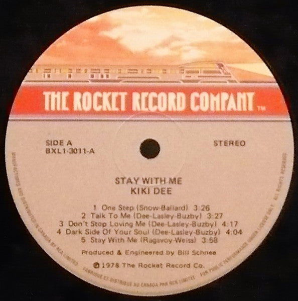 Kiki Dee : Stay With Me (LP, Album)