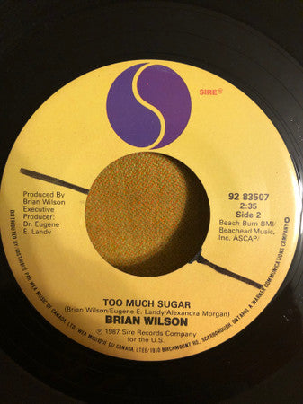 Brian Wilson : Let's Go To Heaven In My Car (7")