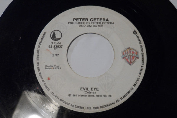 Peter Cetera : Only Love Knows Why (7", Single)