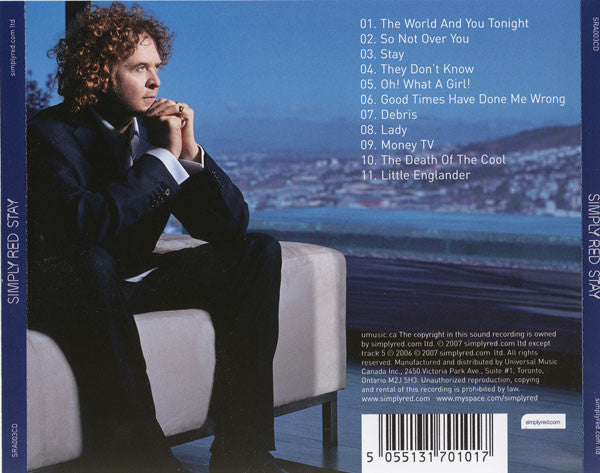 Simply Red : Stay (CD, Album)
