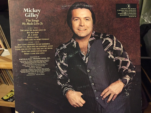 Mickey Gilley : The Songs We Made Love To (LP, Album)