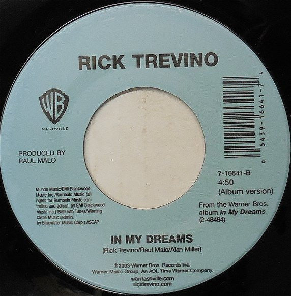 Rick Trevino : In My Dreams (7", Single)