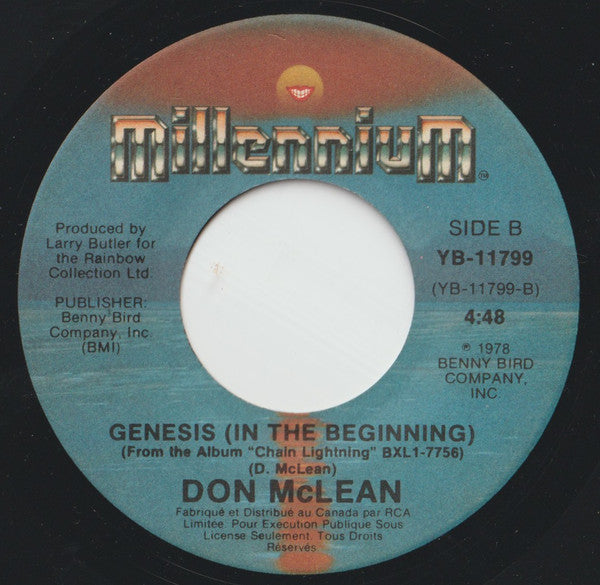 Don McLean : Crying (7", Single)