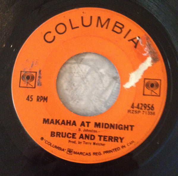 Bruce And Terry* : Custom Machine / Makaha At Midnight (7")