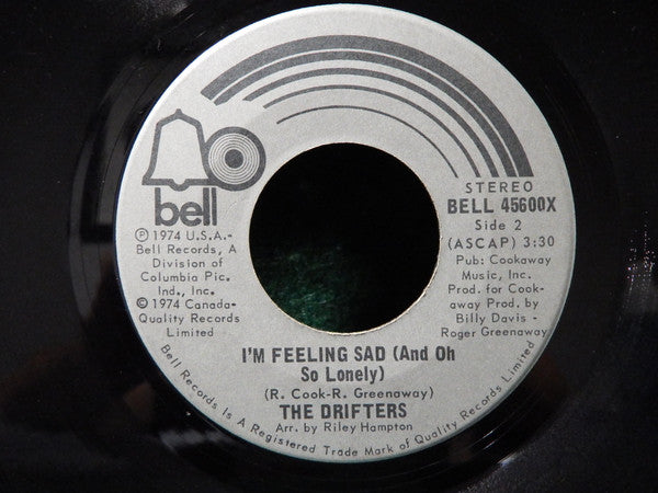 The Drifters : Kissin' In The Back Row Of The Movies (7", Single)