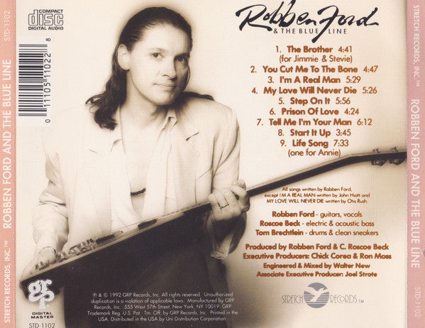 Robben Ford & The Blue Line : Robben Ford & The Blue Line (CD, Album)