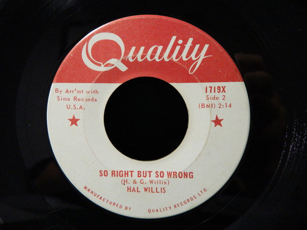 Hal Willis : Klondike Mike (7", Single)