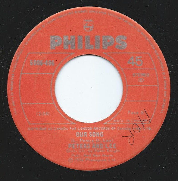 Peters & Lee : Rainbow (7", Single)