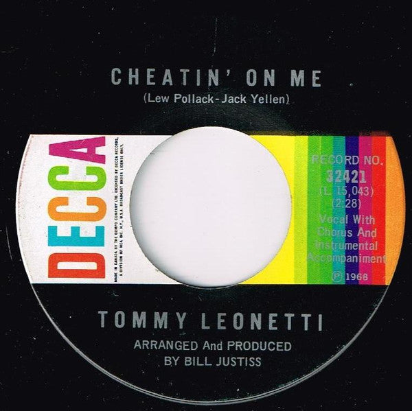 Tommy Leonetti : Kum Ba Yah (7", Single)