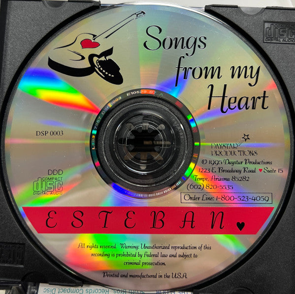 Esteban : Songs From My Heart (CD, Album)