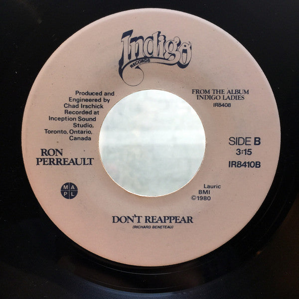 Ron Perreault : Look Into My Eyes / Don't Reappear (7")