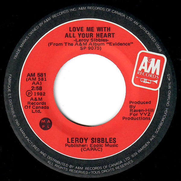 Leroy Sibbles : Let's Get It On (7", Single)