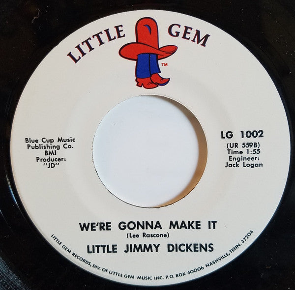 Little Jimmy Dickens : Raggedy Ann (7", Single)