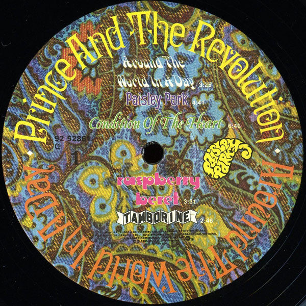 Prince And The Revolution : Around The World In A Day (LP, Album, Gat)