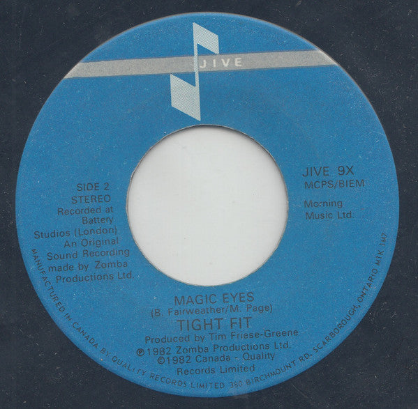 Tight Fit : The Lion Sleeps Tonight (7", Single)