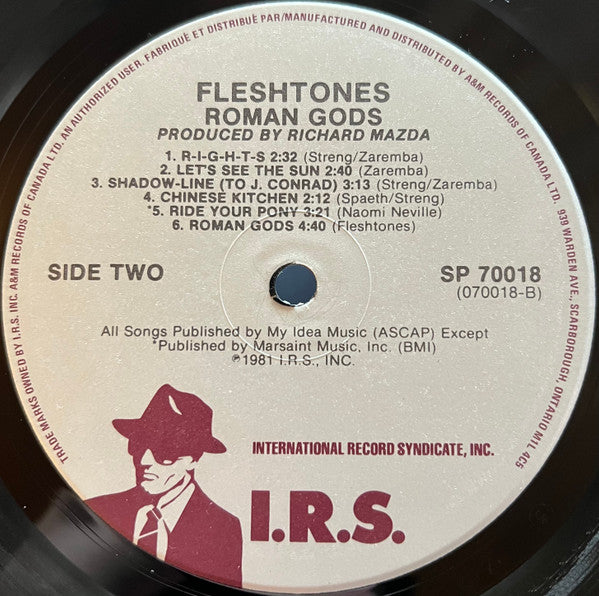 The Fleshtones : Roman Gods (LP, Album)