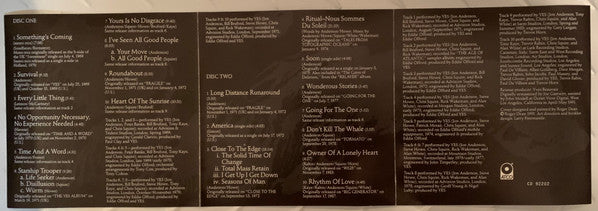Yes : Yesstory (2xCD, Comp, Club, RM)
