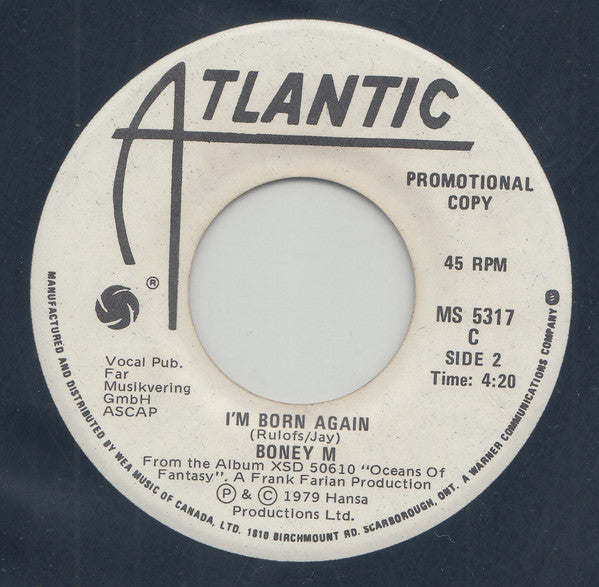 Boney M. : Bahama Mama (7", Promo)