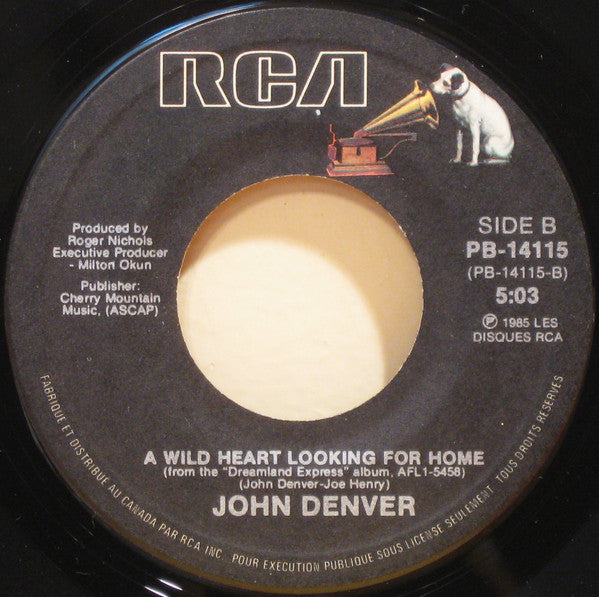 John Denver : Don't Close Your Eyes, Tonight (7", Single)