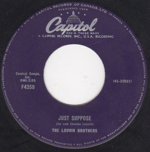 The Louvin Brothers : I See A Bridge (7", Single)