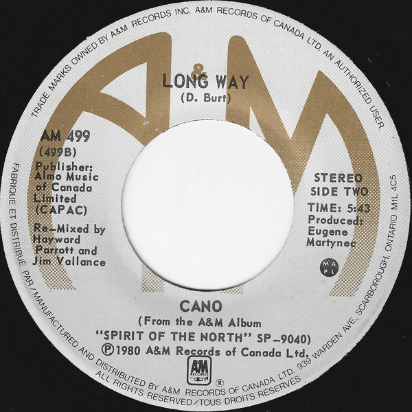 Cano : Rendezvous (7", Single)