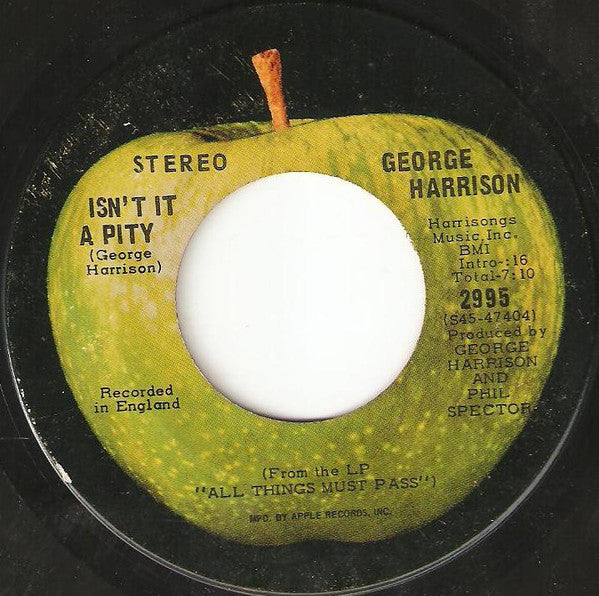 George Harrison : My Sweet Lord / Isn't It A Pity (7", Single)