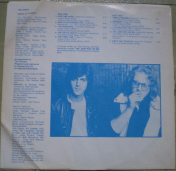 The Front : Gina's At A Party (LP, Album)