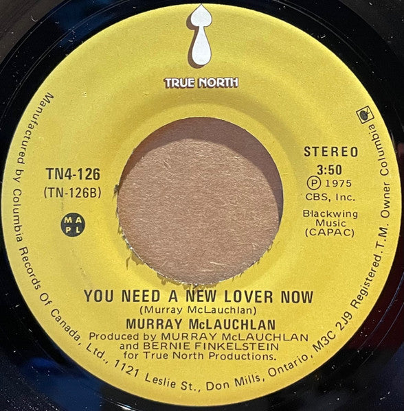 Murray McLauchlan : Little Dreamer / You Need A New Lover Now (7")
