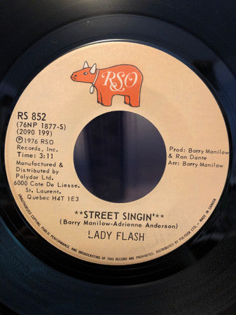 Lady Flash (2) : Street Singin' (7", Single)