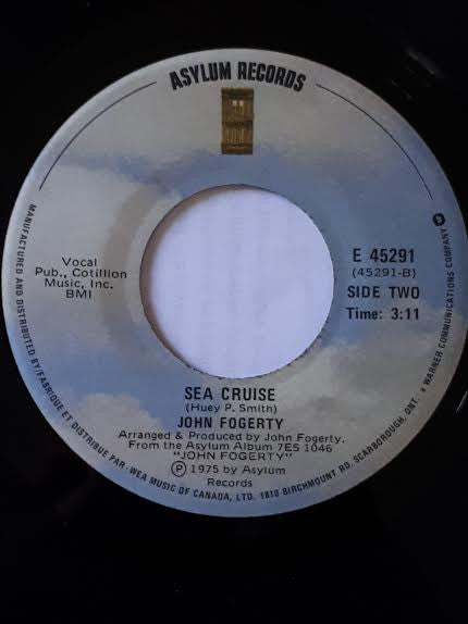 John Fogerty : Almost Saturday Night (7", Single)