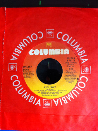 Walter Egan : That's That (7", Single)