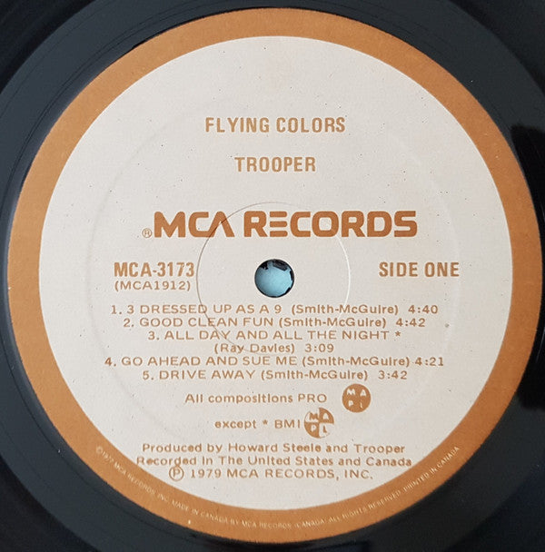 Trooper (4) : Flying Colors (LP, Album)