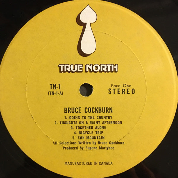 Bruce Cockburn : Bruce Cockburn (LP, Album, Uni)