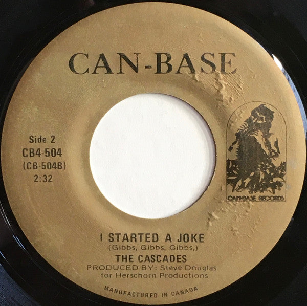 The Cascades (2) : Sweet America / I Started A Joke (7", Single)