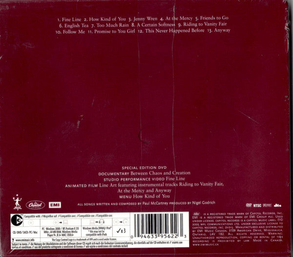 Paul McCartney : Chaos And Creation In The Backyard (CD, Album, Copy Prot., Ltd, S/Edition + DVD, Ltd, )