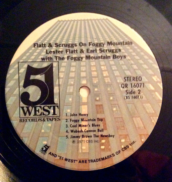 Flatt & Scruggs With The Foggy Mountain Boys : Flatt And Scruggs On Foggy Mountain (LP, Album, RE)