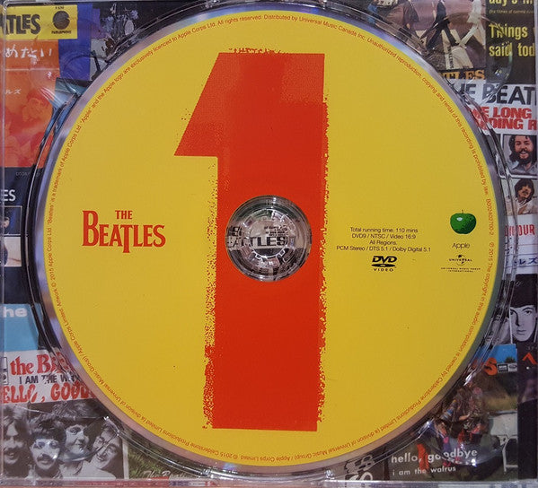 The Beatles : 1 (CD, Comp, Mono, RE, RM + DVD-V, Comp, Multichannel)