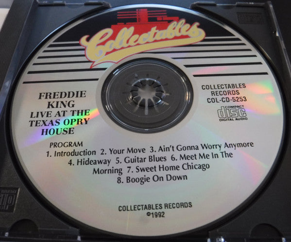 Freddy King* : The Texas Cannonball - Live At The Texas Opry House (CD, Album)