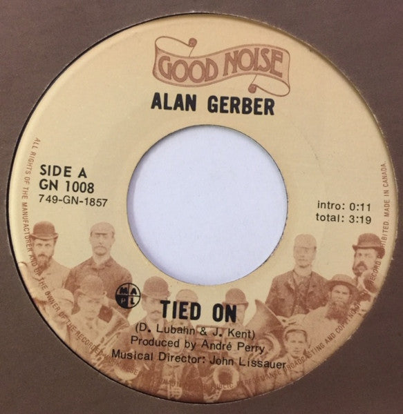 Alan Gerber : Milord / Tied On (7", Single)