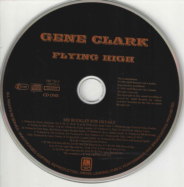 Gene Clark : Flying High (2xCD, Comp, RM)