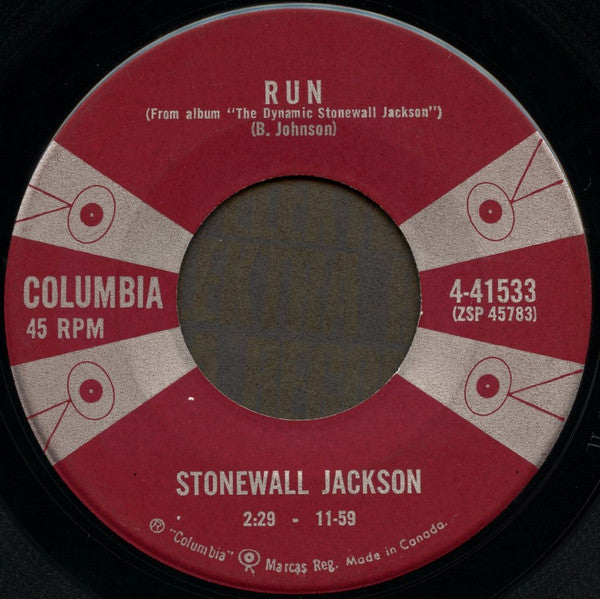 Stonewall Jackson : Mary Don't You Weep (7", Single)