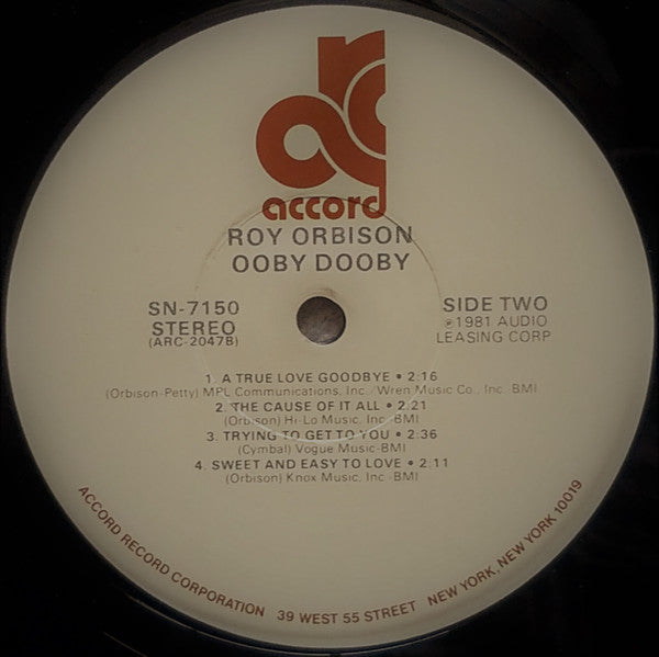 Roy Orbison : Ooby Dooby (LP, Comp)