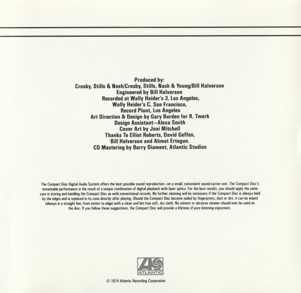 Crosby, Stills, Nash & Young : So Far (CD, Comp, RE)
